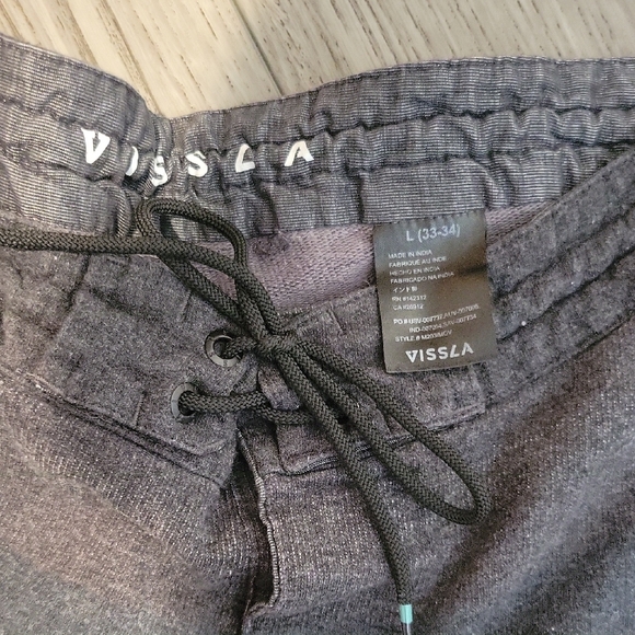 VISSLA Dark Gray Board Shorts - Picture 3 of 4